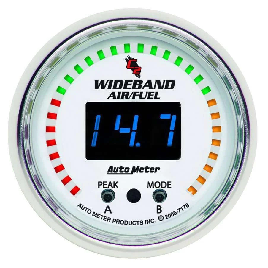AutoMeter 2-1/16in C2/S Wide Band Air/Fuel Gauge 7178