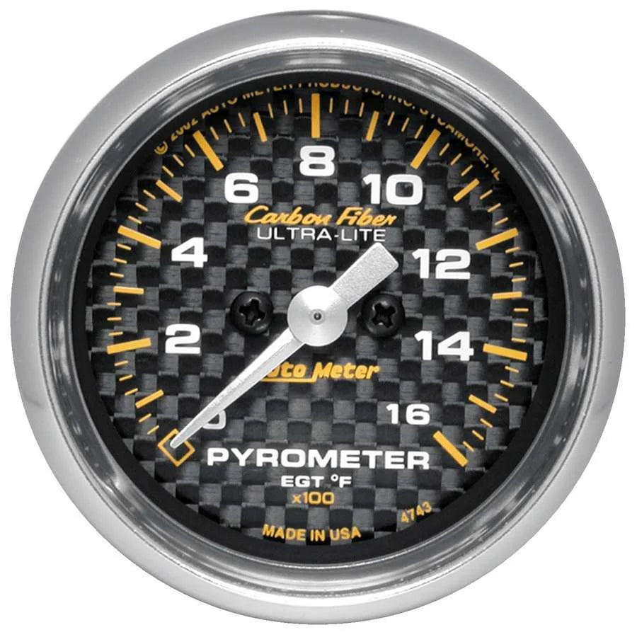 AutoMeter 2-1/16in C/F 1600 Degree Pyrometer