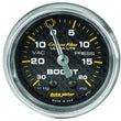 Load image into Gallery viewer, AutoMeter 2-1/16in C/F Boost Gauge 30in HG/20psi 4701