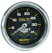 Load image into Gallery viewer, AutoMeter 2-1/16in C/F Boost Gauge 35psi 4704