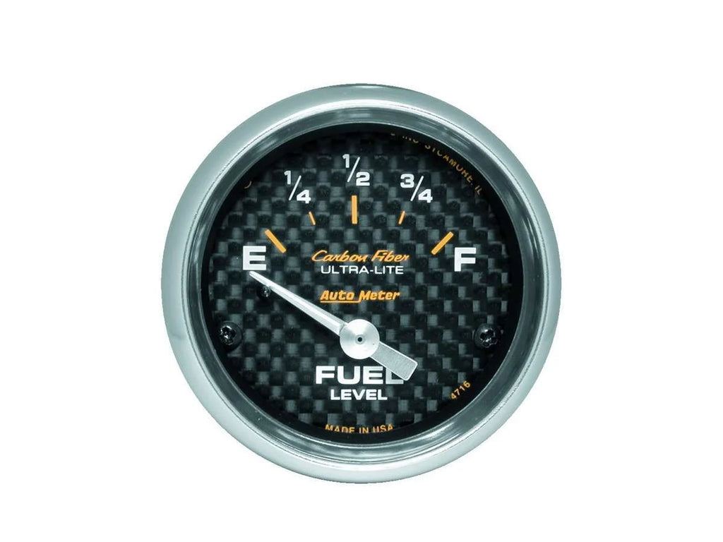 AutoMeter 2-1/16in C/F Fuel Level Gauge 240/33 OHMS 4716