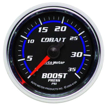 Load image into Gallery viewer, AutoMeter 2-1/16in C/S Boost Gauge 0-35 psi 6104