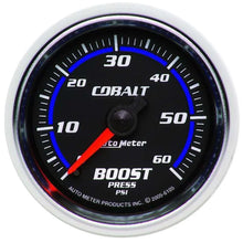Load image into Gallery viewer, AutoMeter 2-1/16in C/S Boost Gauge 0-60psi 6105