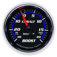 Load image into Gallery viewer, AutoMeter 2-1/16in C/S Boost/Vac Gauge 30in HG/20psi 6107