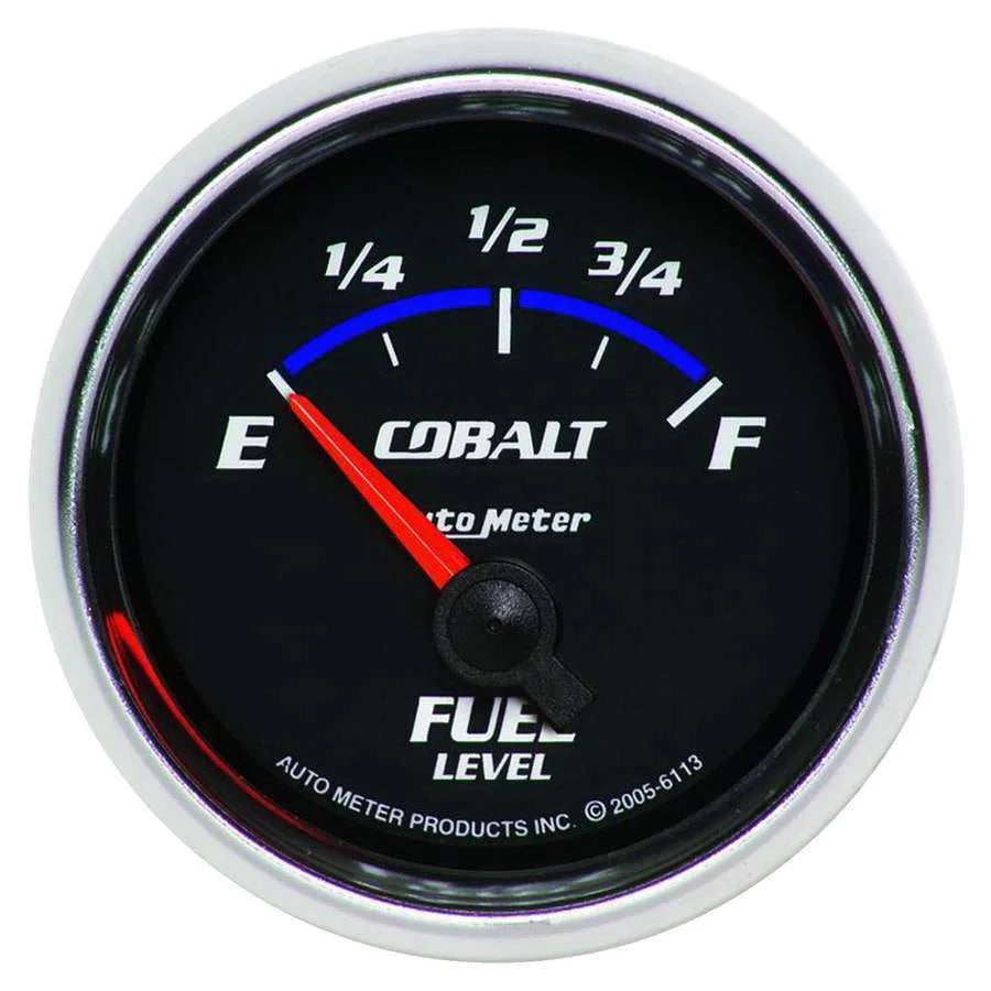 AutoMeter 2-1/16in C/S Fuel Level Gauge 0-90ohms 6113