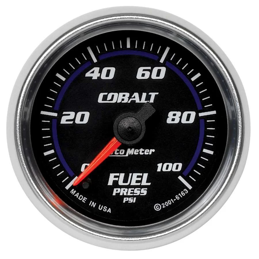 AutoMeter 2-1/16in C/S Fuel Press. Gauge 0-100psi 6163