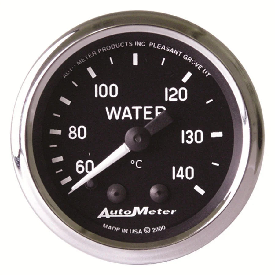 AutoMeter 2-1/16in Cobra Series Water Temp Gauge 201007