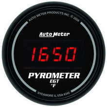 Load image into Gallery viewer, AutoMeter 2-1/16in DG/B Pyrometer/ EGT Gauge 6345