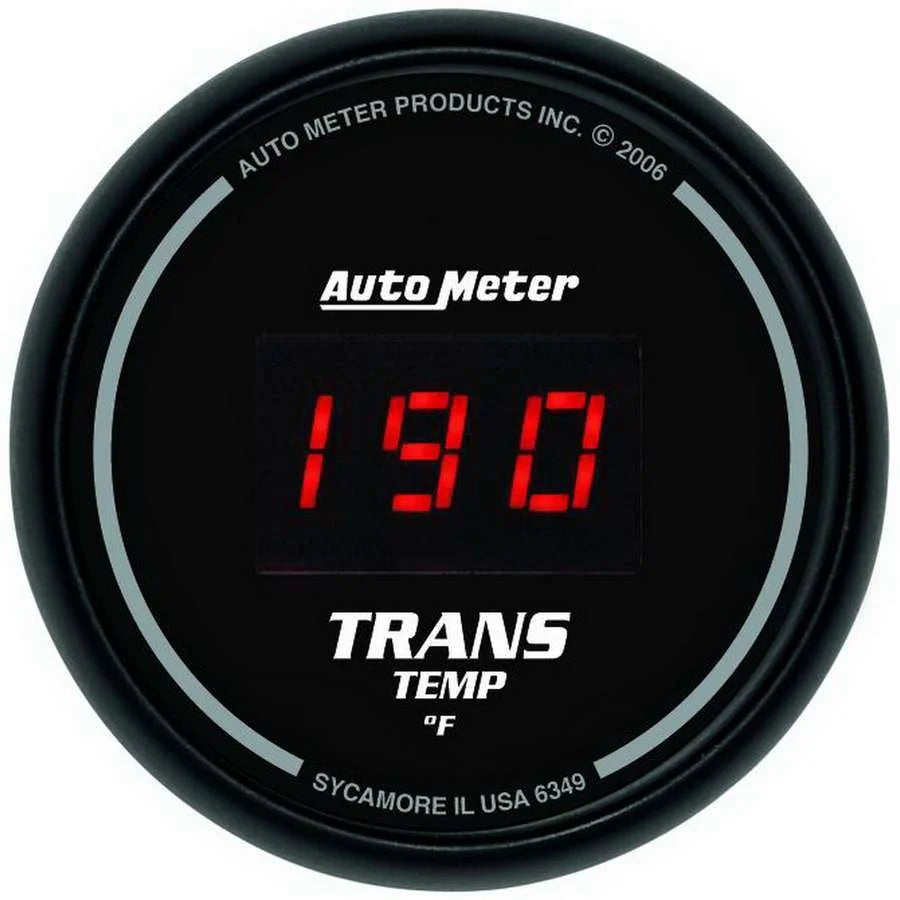 AutoMeter 2-1/16in DG/B Trans Temp Gauge 6349