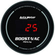 Load image into Gallery viewer, AutoMeter 2-1/16in DG/B Vacuum / Boost Gauge
