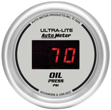 Load image into Gallery viewer, AutoMeter 2-1/16in DG/S Oil Press. Gauge 6527
