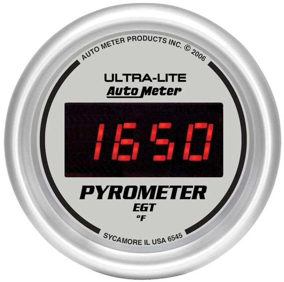AutoMeter 2-1/16in DG/S Pyrometer/ EGT Gauge 6545