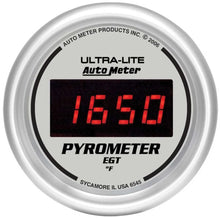 Load image into Gallery viewer, AutoMeter 2-1/16in DG/S Pyrometer/ EGT Gauge 6545