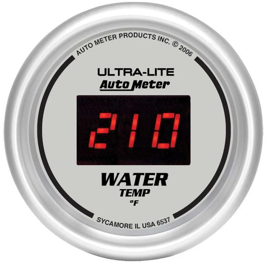 AutoMeter 2-1/16in DG/S Water Temp Gauge 6537