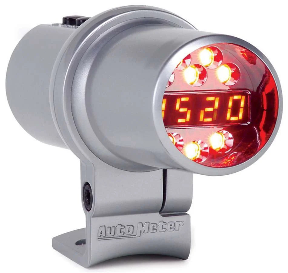AutoMeter 2-1/16in D/P/S Shift Light - 1 Stage - Silver