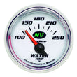 Load image into Gallery viewer, AutoMeter 2-1/16in NV/S Water Temp Gauge 100-250 7337