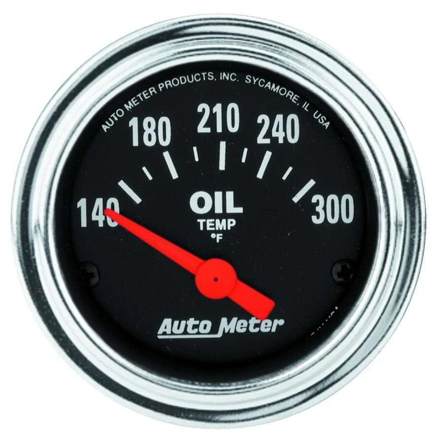 AutoMeter 2-1/16in Oil Temp Gauge 140-300 2543