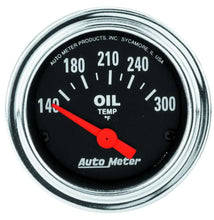 Load image into Gallery viewer, AutoMeter 2-1/16in Oil Temp Gauge 140-300 2543