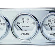 Load image into Gallery viewer, AutoMeter 2-1/16in Oil/Volt/Water Chrm Short Sweep Console 2325