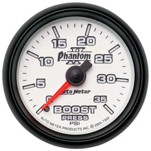 Load image into Gallery viewer, AutoMeter 2-1/16in P/S II Boost Gauge 0-35psi 7504