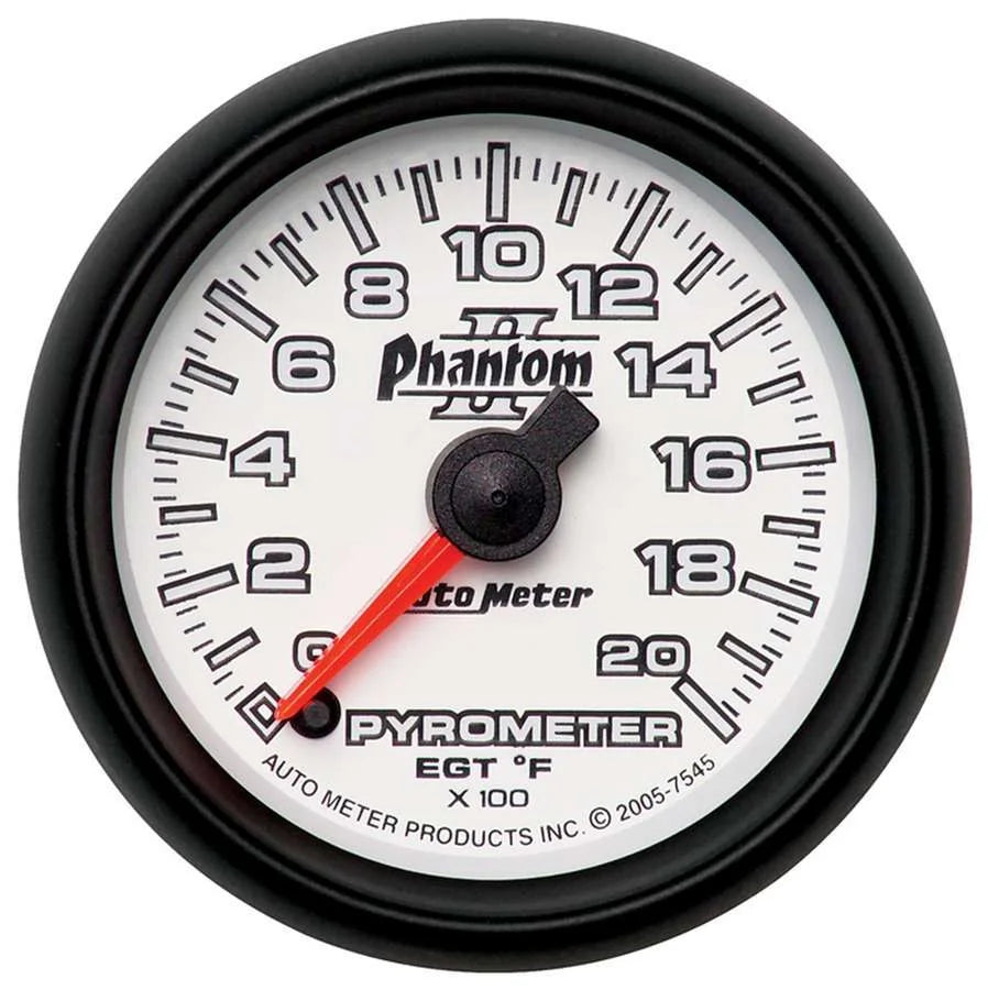 AutoMeter 2-1/16in P/S II Pyrometer Kit 0-2000 7545