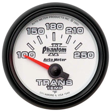 Load image into Gallery viewer, AutoMeter 2-1/16in P/S II Trans. Temp. Gauge 100-250 7549