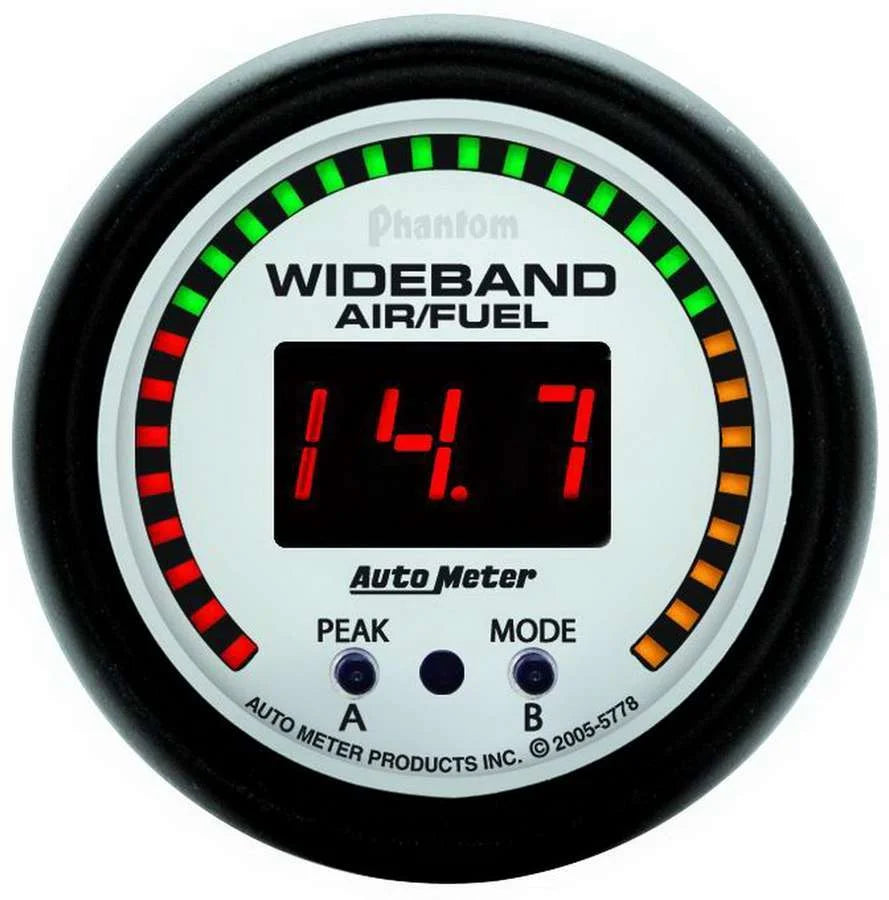 AutoMeter 2-1/16in P/S Wide Band Air / Fuel Gauge