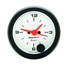 Load image into Gallery viewer, AutoMeter 2-1/16in Phantom Clock 5785