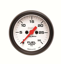 Load image into Gallery viewer, AutoMeter 2-1/16in Phantom Fuel Press. Gauge 30psi 5760