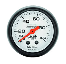 Load image into Gallery viewer, AutoMeter 2-1/16in Phantom Fuel Pressure Gauge 0-100 PSI 5712