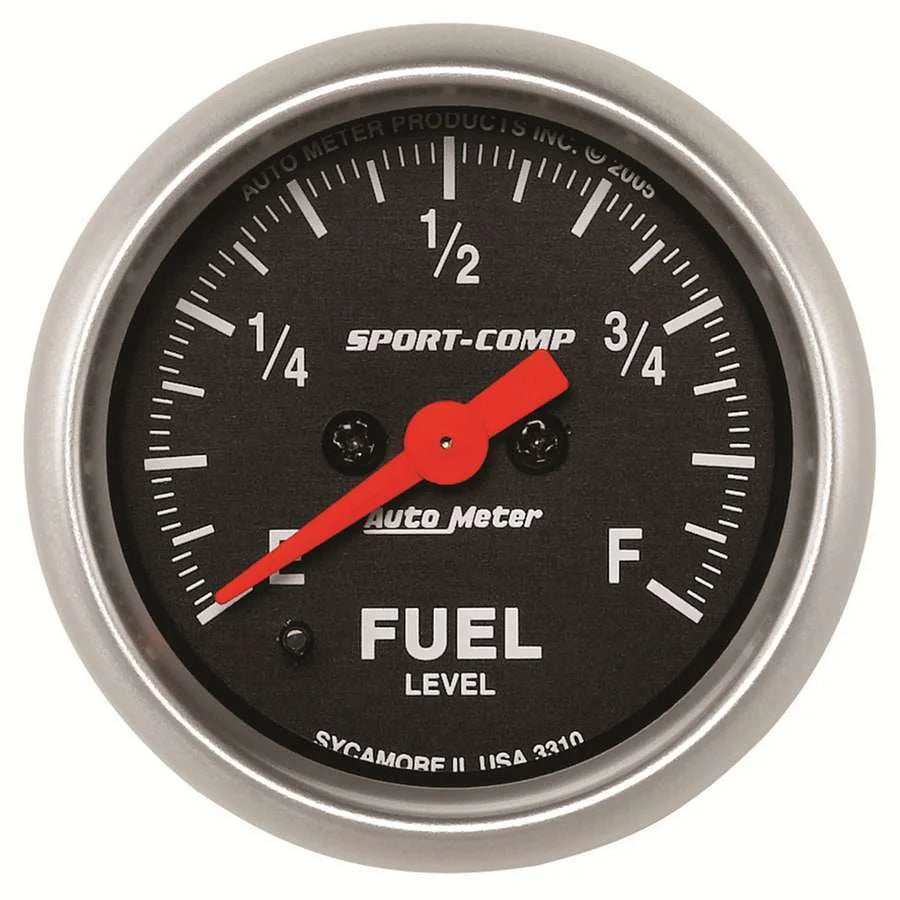 AutoMeter 2-1/16in S/C Fuel Level Gauge 3310