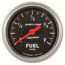 Load image into Gallery viewer, AutoMeter 2-1/16in S/C Fuel Level Gauge 3310