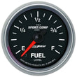 Load image into Gallery viewer, AutoMeter 2-1/16in S/C II Fuel Level Gauge 3610