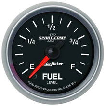 Load image into Gallery viewer, AutoMeter 2-1/16in S/C II Fuel Level Gauge 3610