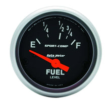 Load image into Gallery viewer, AutoMeter 2-1/16in Sport Comp. Fuel Level Gauge 3318