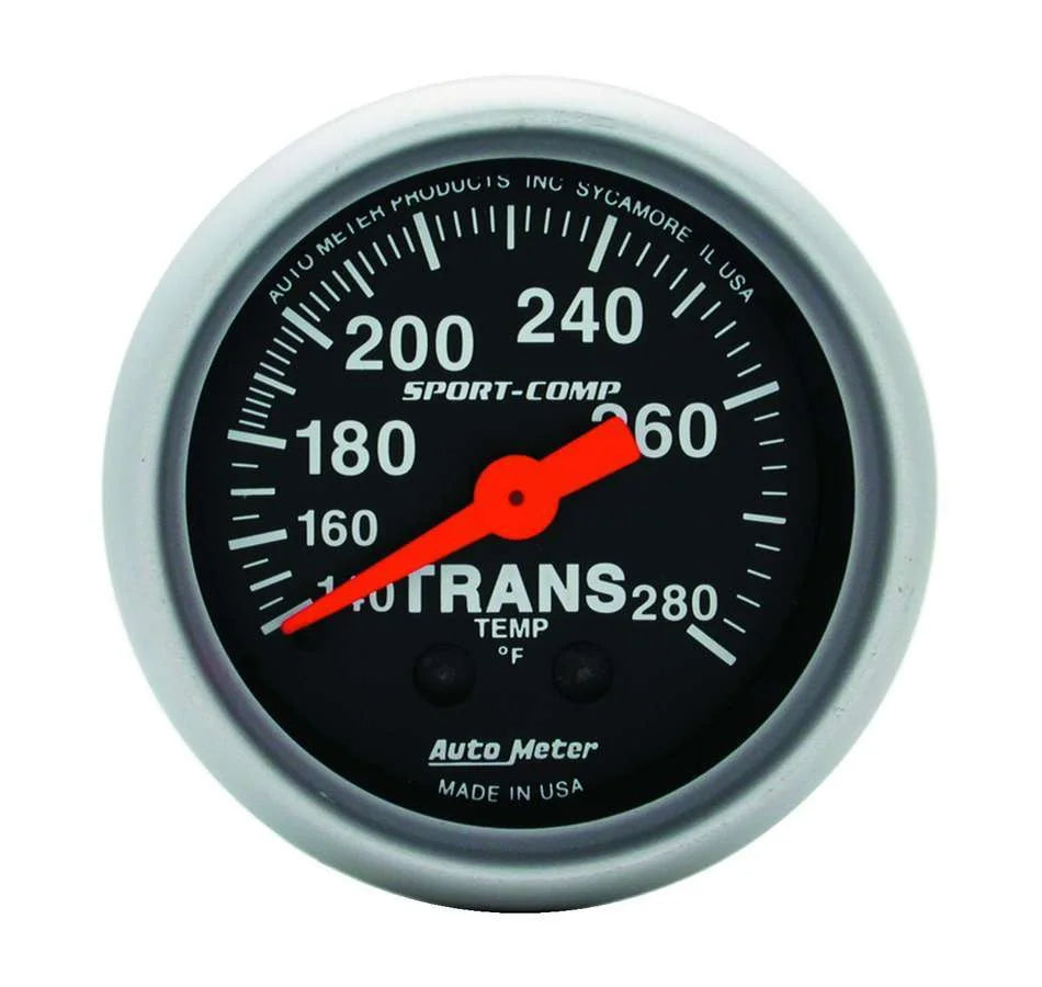 AutoMeter 2-1/16in Sport Comp Trans. Temp. Gauge 3351