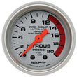 Load image into Gallery viewer, AutoMeter 2-1/16in U/L NOS Pressure Gauge 0-2000psi 4328