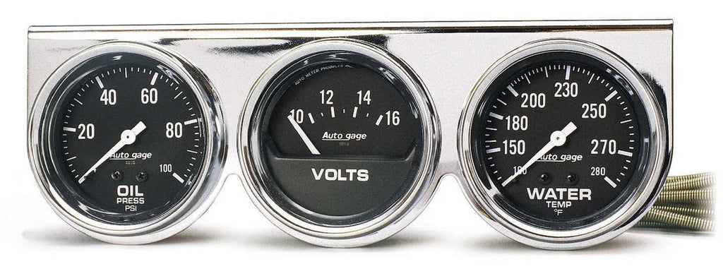 AutoMeter 2-5/8 Chrm Mech Gauge Pn 2399