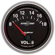Load image into Gallery viewer, AutoMeter 2-5/8 Gauge Voltmeter 18V Electric Sport-Comp 7691