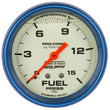 Load image into Gallery viewer, AutoMeter 2-5/8 Ultra-Nite F/P Gauge 0-15psi 4211