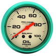 Load image into Gallery viewer, AutoMeter 2-5/8 Ultra-Nite Oil Press. Gauge 0-100psi