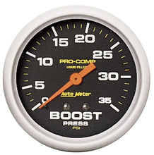 Load image into Gallery viewer, AutoMeter 2-5/8in Boost 35psi-Mech 5404