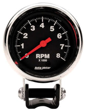 Load image into Gallery viewer, AutoMeter 2-5/8in Chrome Tach 8000 RPM 2893