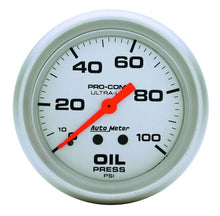 Load image into Gallery viewer, AutoMeter 2-5/8in Mech Oil Pressure 4421