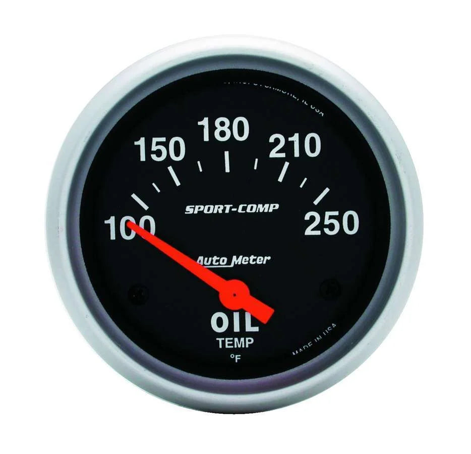 AutoMeter 2-5/8in Oil Temp 100-250 degrees F 3542