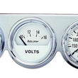 Load image into Gallery viewer, AutoMeter 2-5/8in Oil/Volt/Water Chrome Console 2329