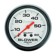 Load image into Gallery viewer, AutoMeter 2-5/8in Phantom Blower Press. Gauge 0-60 5802