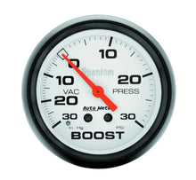 Load image into Gallery viewer, AutoMeter 2-5/8in Phantom Boost Gauge 30psi 5803