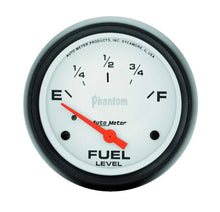 Load image into Gallery viewer, AutoMeter 2-5/8in Phantom Fuel Level Gauge