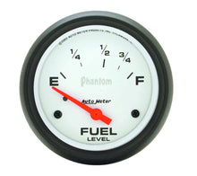 Load image into Gallery viewer, AutoMeter 2-5/8in Phantom Fuel Level Gauge 5815